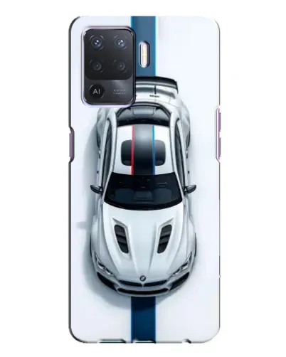 Чехол для OPPO A94 с картинкой «Вид сверху — BMW M»