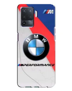 Чехол для OPPO A94 с картинкой «BMW Performance стиль»