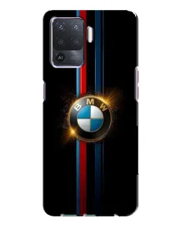 Чехол для OPPO A94 с картинкой «BMW M-Power неон»