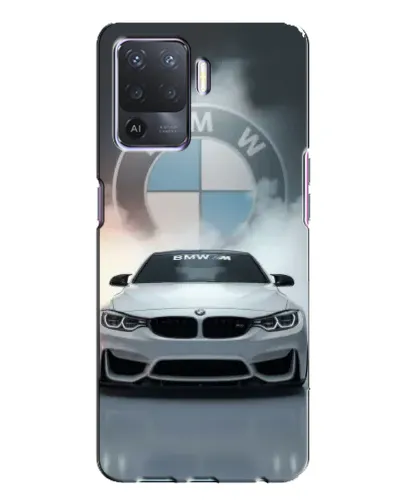 Чехол для OPPO A94 с картинкой «BMW в белом дыму» Чехол для OPPO A94 с картинкой «BMW в белом дыму»