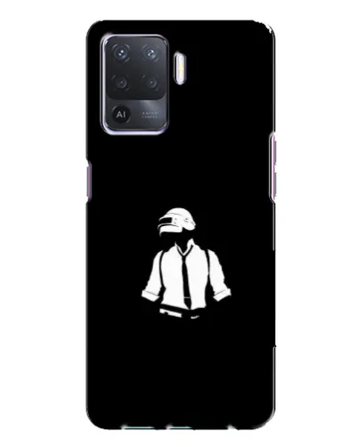 Чохол для OPPO A94 з картинкою «PUBG — білий шолом» Чохол для OPPO A94 з картинкою «PUBG — білий шолом»