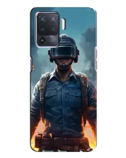 Чехол для OPPO A94 с картинкой «PUBG — реалистичный герой» Чехол для OPPO A94 с картинкой «PUBG — реалистичный герой»