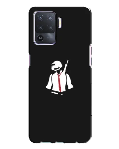Чохол для OPPO A94 з картинкою «PUBG — силует воїна» Чохол для OPPO A94 з картинкою «PUBG — силует воїна»