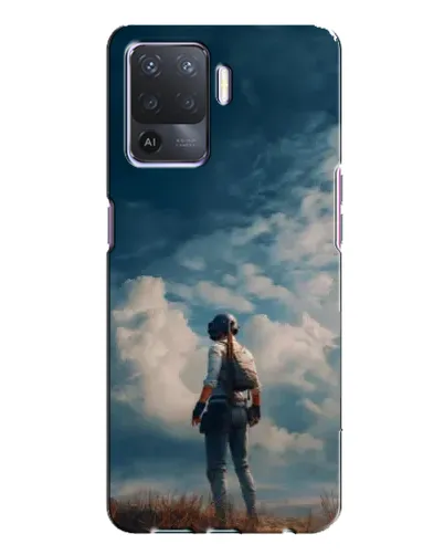 Чохол для OPPO A94 з картинкою «Герой PUBG на скелі» Чохол для OPPO A94 з картинкою «Герой PUBG на скелі»