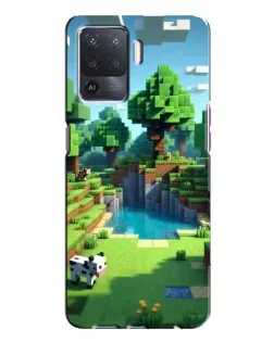 Чохол для OPPO A94 з картинкою «Minecraft літній день»