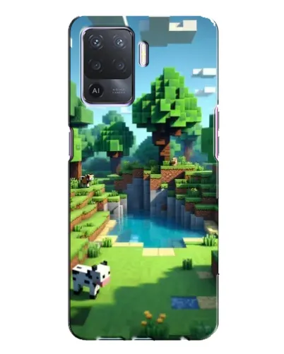 Чохол для OPPO A94 з картинкою «Minecraft літній день»