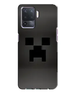 Чохол для OPPO A94 з картинкою «Чорний кріпер градієнт»