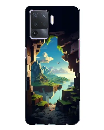 Чохол для OPPO A94 з картинкою «Вид з печери»