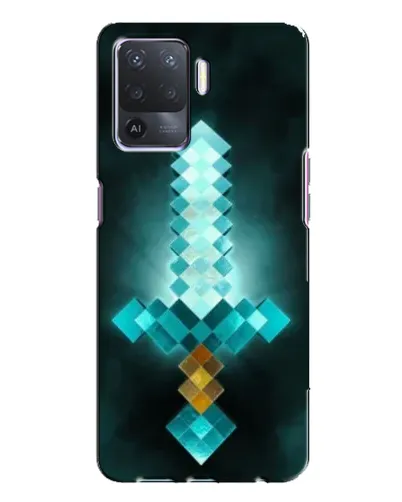 Чохол для OPPO A94 з картинкою «Алмазний меч неон»