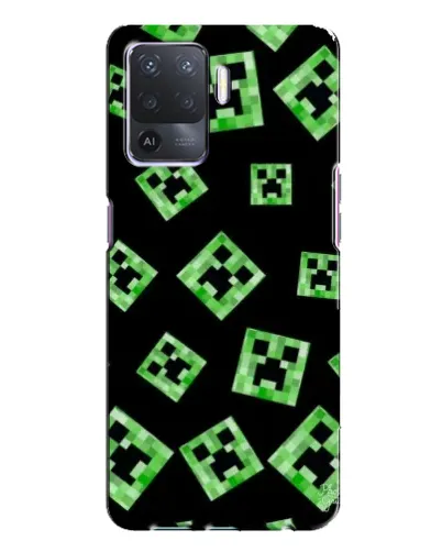 Чохол для OPPO A94 з картинкою «Паттерн з кріперами»