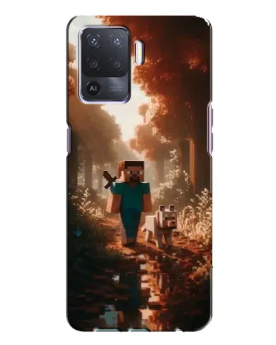 Чохол для OPPO A94 з картинкою «Стів у лісі»