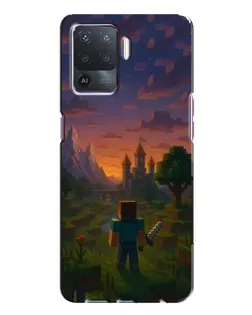 Чохол для OPPO A94 з картинкою «Стів біля вежі»