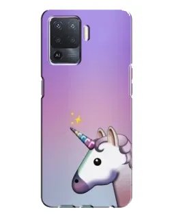 Чехол для OPPO A94 с картинкой «Единорог градиент» Чехол для OPPO A94 с картинкой «Единорог градиент»