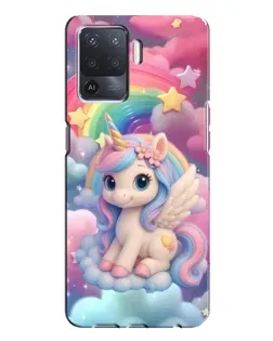 Чехол для OPPO A94 с картинкой «Маленький единорог» Чехол для OPPO A94 с картинкой «Маленький единорог»