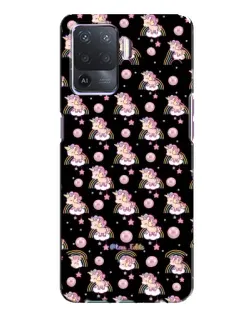 Чехол для OPPO A94 с картинкой «Magic Unicorn паттерн» Чехол для OPPO A94 с картинкой «Magic Unicorn паттерн»