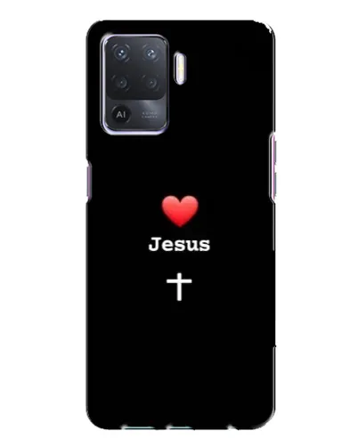 Чохол для OPPO A94 з картинкою «Серце - Jesus» Чохол для OPPO A94 з картинкою «Серце - Jesus»