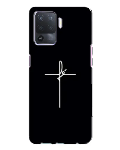 Чехол для OPPO A94 с картинкой «Тонкий крест» Чехол для OPPO A94 с картинкой «Тонкий крест»