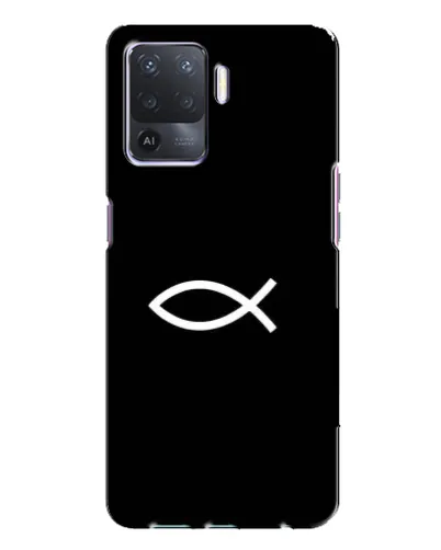 Чехол для OPPO A94 с картинкой «Символ рыбы Jesus» Чехол для OPPO A94 с картинкой «Символ рыбы Jesus»