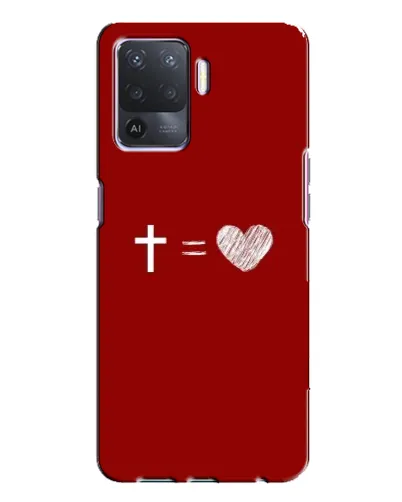 Чехол для OPPO A94 с картинкой «Уравнение любви» Чехол для OPPO A94 с картинкой «Уравнение любви»