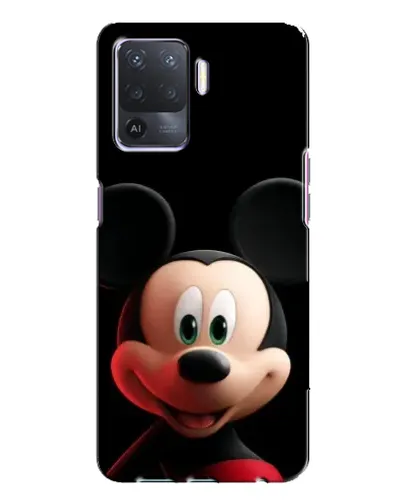 Чехол для OPPO A94 с картинкой «Улыбающийся Микки Маус»