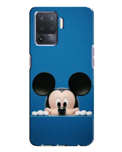 Чехол для OPPO A94 с картинкой «Микки выглядывает»