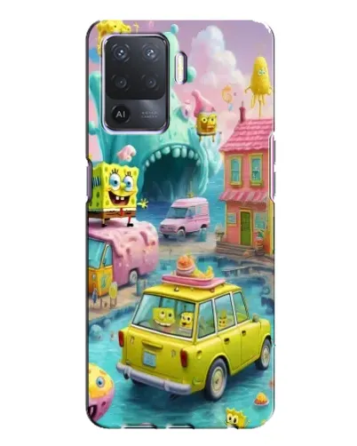 Чехол для OPPO A94 с картинкой «Монстр-трак приключения»