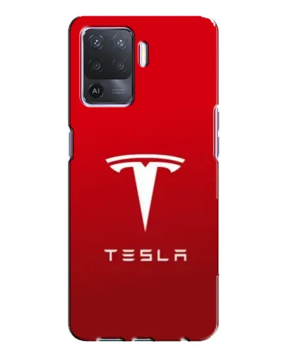 Чохол для OPPO A94 з картинкою «Tesla Red Classic»