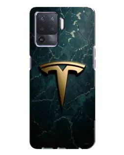 Чохол для OPPO A94 з картинкою «Мармурова Tesla Gold» Чохол для OPPO A94 з картинкою «Мармурова Tesla Gold»