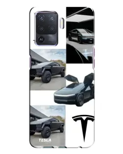 Чохол для OPPO A94 з картинкою «Колаж Cybertruck Tesla» Чохол для OPPO A94 з картинкою «Колаж Cybertruck Tesla»
