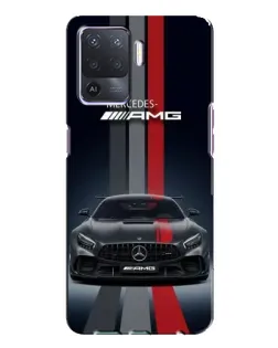 Чехол для OPPO A94 с картинкой «Mercedes — белый карбон» Чехол для OPPO A94 с картинкой «Mercedes — белый карбон»