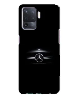 Чехол для OPPO A94 с картинкой «Mercedes — абстрактные линии» Чехол для OPPO A94 с картинкой «Mercedes — абстрактные линии»