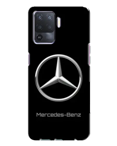 Чехол для OPPO A94 с картинкой «Mercedes Silver Logo»