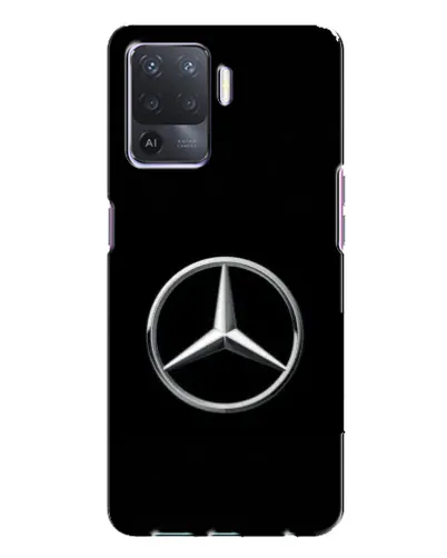 Чехол для OPPO A94 с картинкой «Mercedes классический лого»