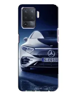 Чехол для OPPO A94 с картинкой «Mercedes EQ — будущее»