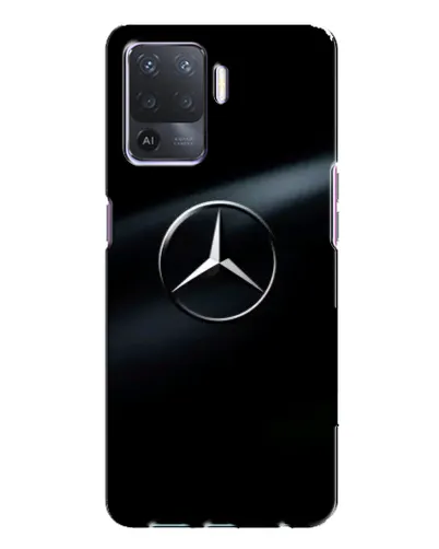 Чехол для OPPO A94 с картинкой «Mercedes на металле» Чехол для OPPO A94 с картинкой «Mercedes на металле»
