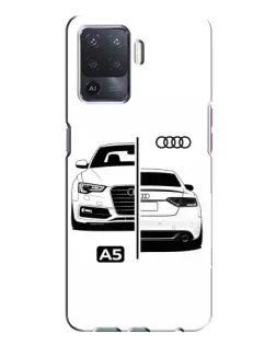 Чохол для OPPO A94 з картинкою «Audi — контрастний дизайн» Чохол для OPPO A94 з картинкою «Audi — контрастний дизайн»