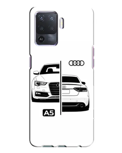 Чохол для OPPO A94 з картинкою «Audi — контрастний дизайн» Чохол для OPPO A94 з картинкою «Audi — контрастний дизайн»