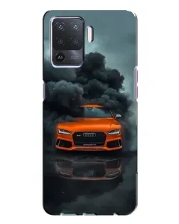 Чохол для OPPO A94 з картинкою «Audi у хмарах диму» Чохол для OPPO A94 з картинкою «Audi у хмарах диму»