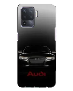 Чохол для OPPO A94 з картинкою «Audi — градієнтний контур» Чохол для OPPO A94 з картинкою «Audi — градієнтний контур»