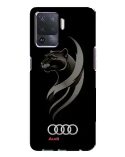 Чохол для OPPO A94 з картинкою «Графіка — пантера та Audi» Чохол для OPPO A94 з картинкою «Графіка — пантера та Audi»