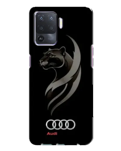 Чохол для OPPO A94 з картинкою «Графіка — пантера та Audi» Чохол для OPPO A94 з картинкою «Графіка — пантера та Audi»