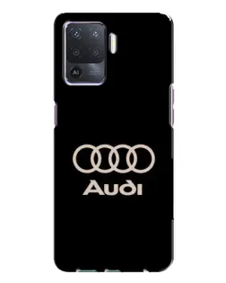 Чохол для OPPO A94 з картинкою «Audi — золотий логотип» Чохол для OPPO A94 з картинкою «Audi — золотий логотип»
