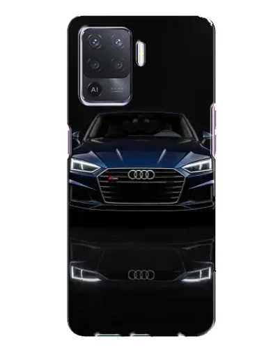 Чохол для OPPO A94 з картинкою «Audi — нічне відображення» Чохол для OPPO A94 з картинкою «Audi — нічне відображення»