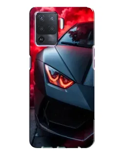 Чехол для OPPO A94 с картинкой «Lamborghini красное сияние» Чехол для OPPO A94 с картинкой «Lamborghini красное сияние»