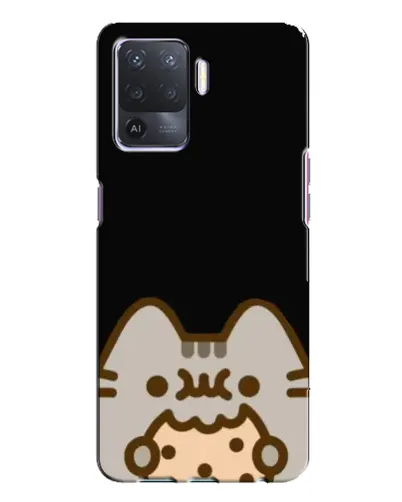 Чехол для OPPO A94 с картинкой «Пушин на черном» Чехол для OPPO A94 с картинкой «Пушин на черном»