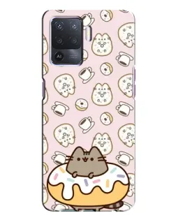 Чехол для OPPO A94 с картинкой «Пушин на пончике» Чехол для OPPO A94 с картинкой «Пушин на пончике»