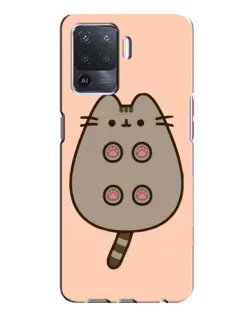 Чехол для OPPO A94 с картинкой «Пушин пузиком кверху» Чехол для OPPO A94 с картинкой «Пушин пузиком кверху»
