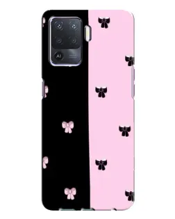 Чехол для OPPO A94 с картинкой «Контрастные банты»