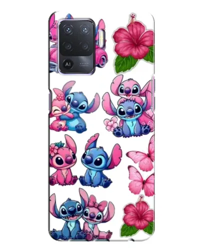 Чохол для OPPO A94 з картинкою «Стікери Stitch та Angel» Чохол для OPPO A94 з картинкою «Стікери Stitch та Angel»
