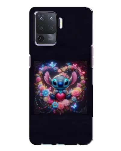 Чохол для OPPO A94 з картинкою «Stitch у квітах» Чохол для OPPO A94 з картинкою «Stitch у квітах»